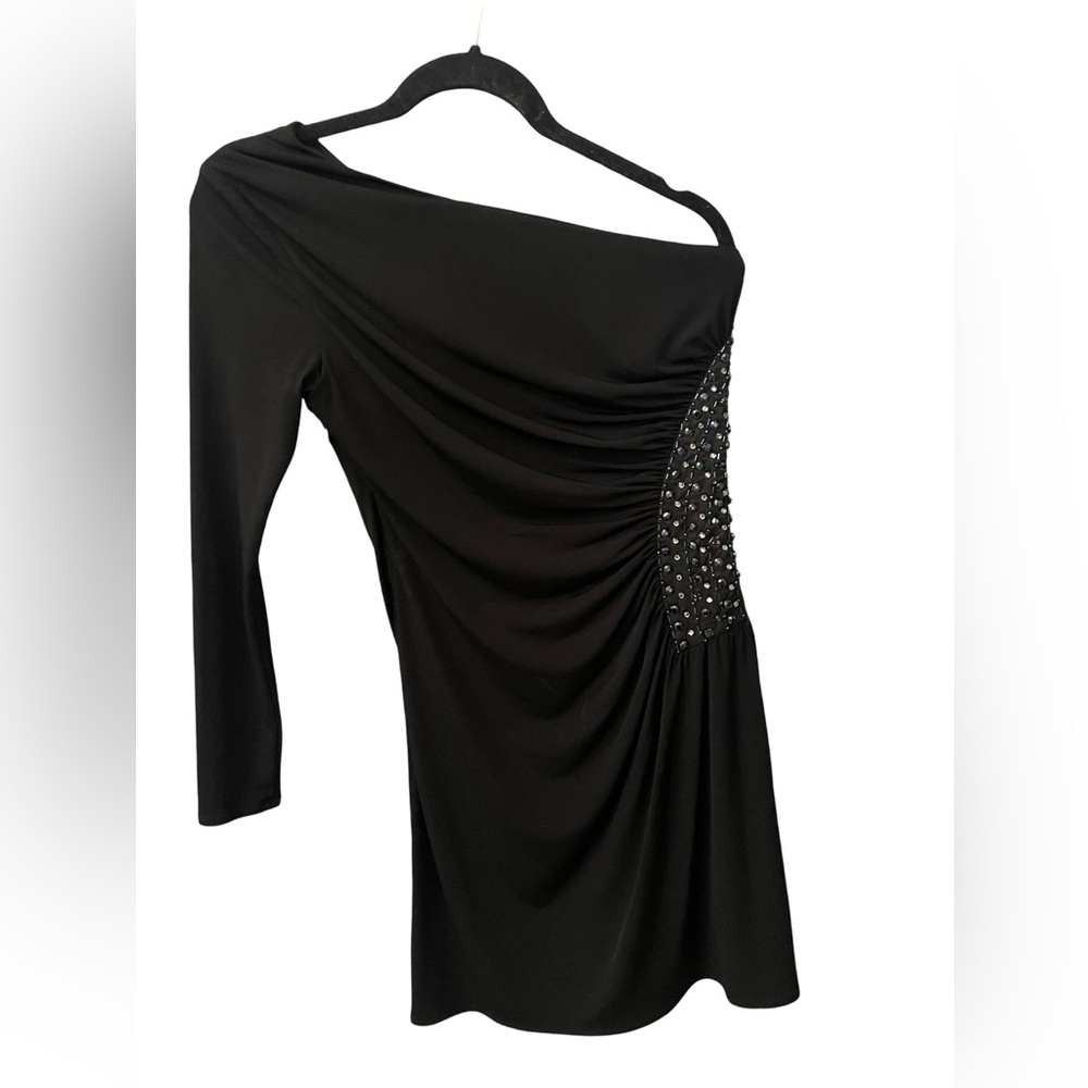 Laundry One-Shoulder Mini/Midi Cocktail Dress